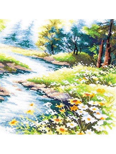 Magic Needle Babbling Brook Cross Stitch Kit - 70-12