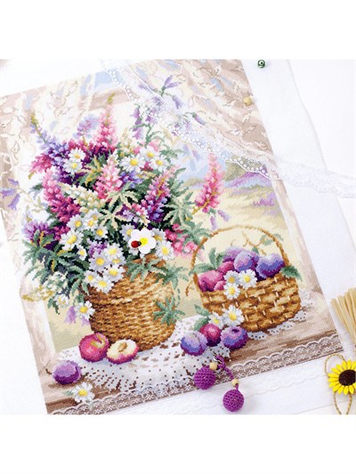 Magic Needle Summer Aroma Cross Stitch Kit - 100-182