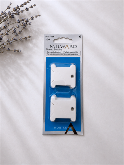 Milward İplik Sarma Kartı - Plastik, 30 adet