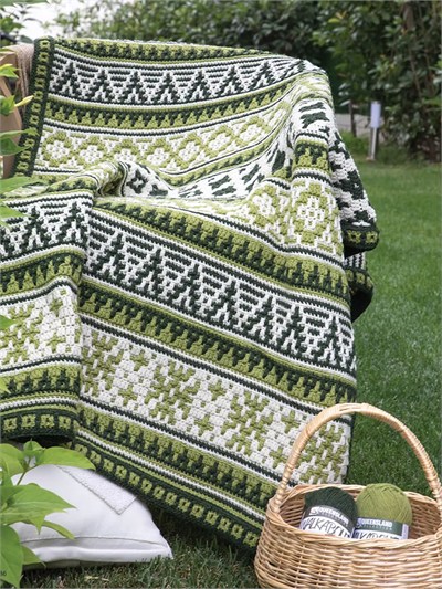 Mosaic Crochet Örgü Kitabı (İngilizce)