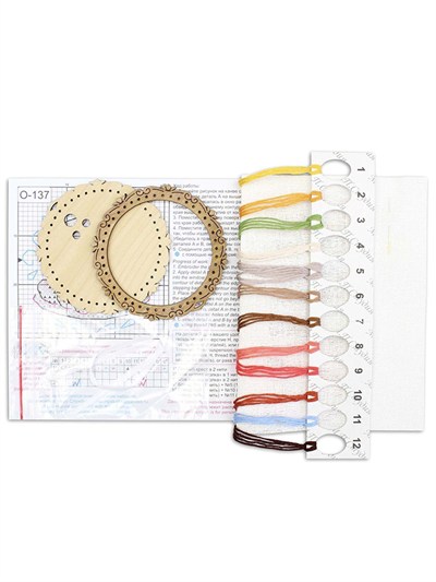MP Studia Wooden Aida Cross Stitch Kit - O-137