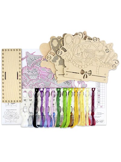 MP Studia Wooden Aida Cross Stitch Kit - O-107
