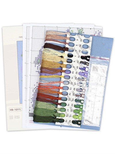 MP Studia Geyik Kız Kanaviçe Kiti (Etamin, İplik ve Şema Dahil) - HB-1011