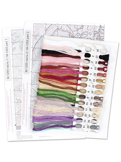 MP Studia Wonderland Cross Stitch Kit (Aida, Threads & Chart Included) - M-1255