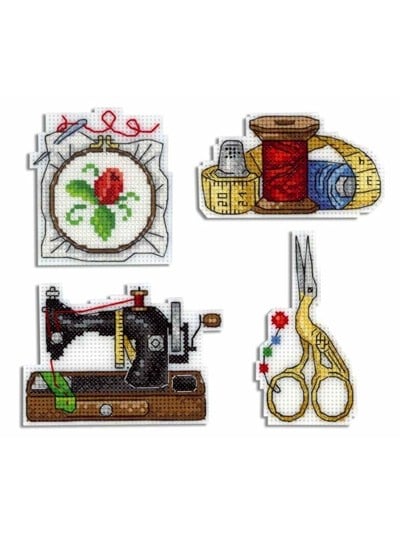 MP Studia Plastik Etaminli Kanaviçe Kiti - P-0339