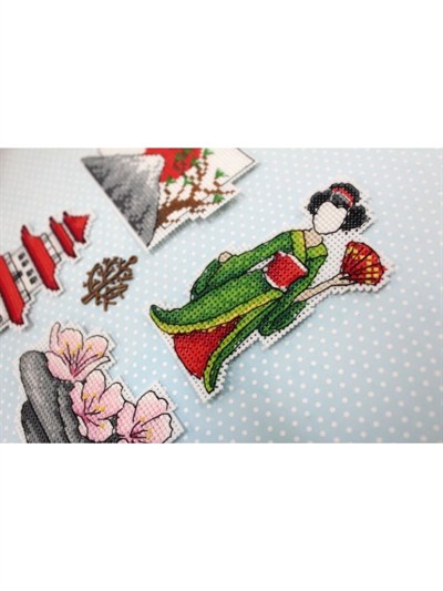 MP Studia Plastic Aida Cross Stitch Kit - P-0336