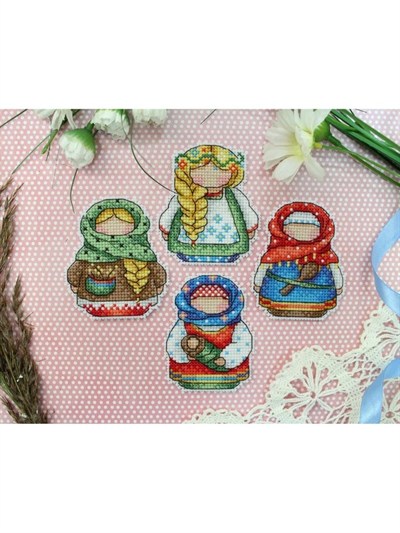 MP Studia Plastic Aida Cross Stitch Kit - P-0338
