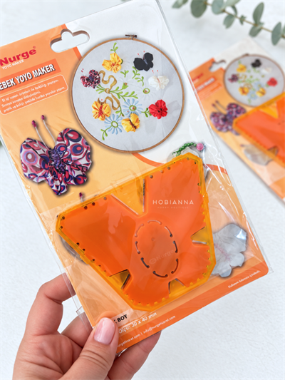Nurge Yoyo Maker - Orange Butterfly