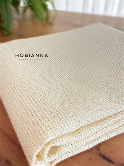 Pakteks Thick Aida Width:150cm, 11Ct - Cream