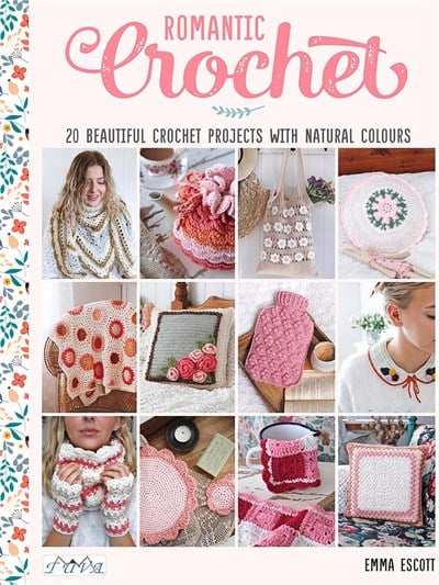Romantic Crochet Örgü Kitabı (İngilizce)