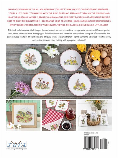 Summer Holidays Cross Stitch Kanaviçe Kitabı (İngilizce)