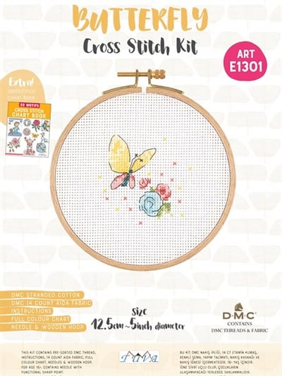 Tuva Kanaviçe Kiti 13cm - E1301