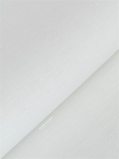 Zweigart Belfast - 3609-100, En:140cm, 32Ct - Beyaz