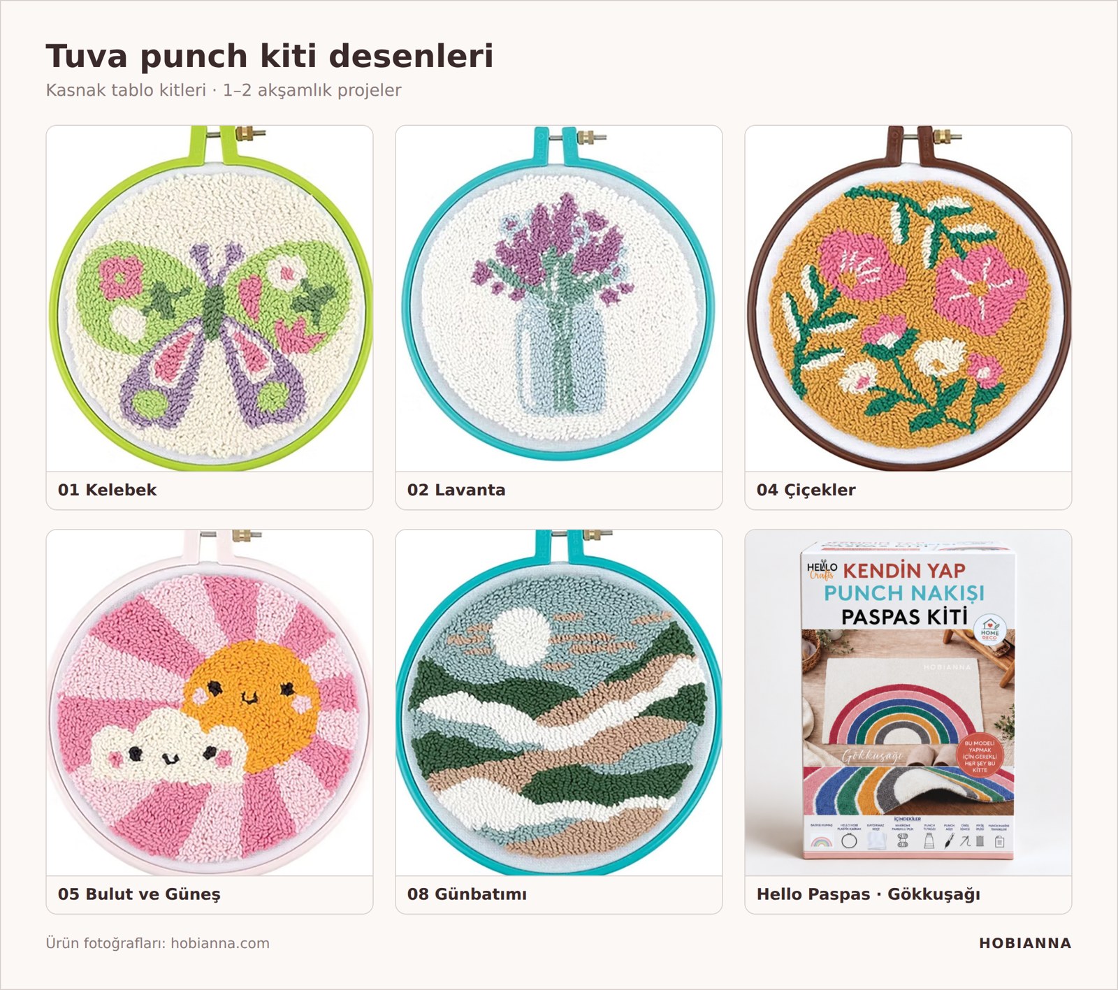 Tuva punch kiti desenleri