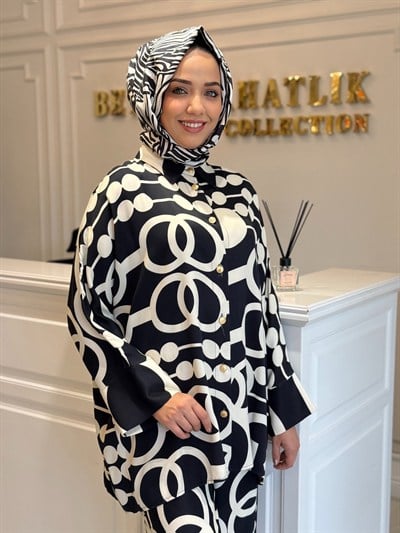 GHISA 4824 TAKIM SİYAH