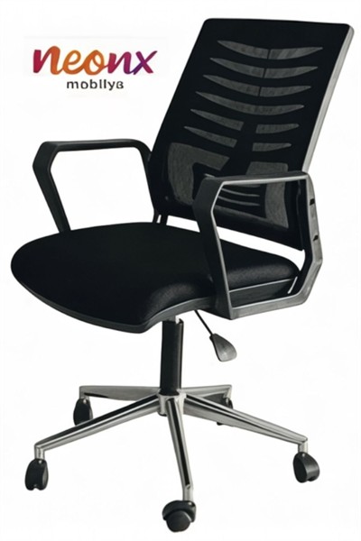 NeonxLeonaDemirAyaklıÇalışmaSandalyesi–SağlamlıkveErgonomiyiBuluşturanTasarım