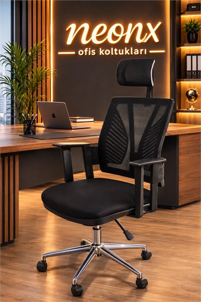 Relax5 Ergonomik File Sırtlı Çalışma ve Ofis Koltuğu–Ayarlanabilir Başlıklı
