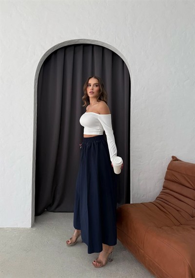 UZUN ÇAN ETEK LACİVERT