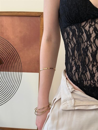 İp Askılı Dantel Detay Bodysuit Siyah 2136