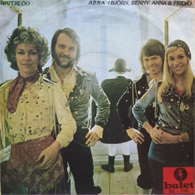 ABBA   Waterloo 45 LİK PLAK 