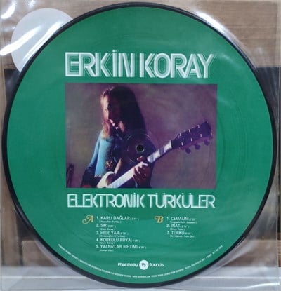 Erkin Koray Elektronik türküler Pharaway 500 limitli baskı LP PLAK 