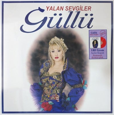 Güllü Yalan sevgiler ( kırmızı renkli ) LP PLAK