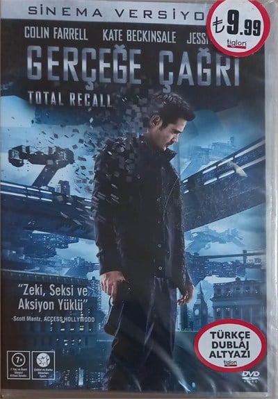 Total Recal / Gerçeğe Çağrı - Ambalajlı Sıfır DVD Film 