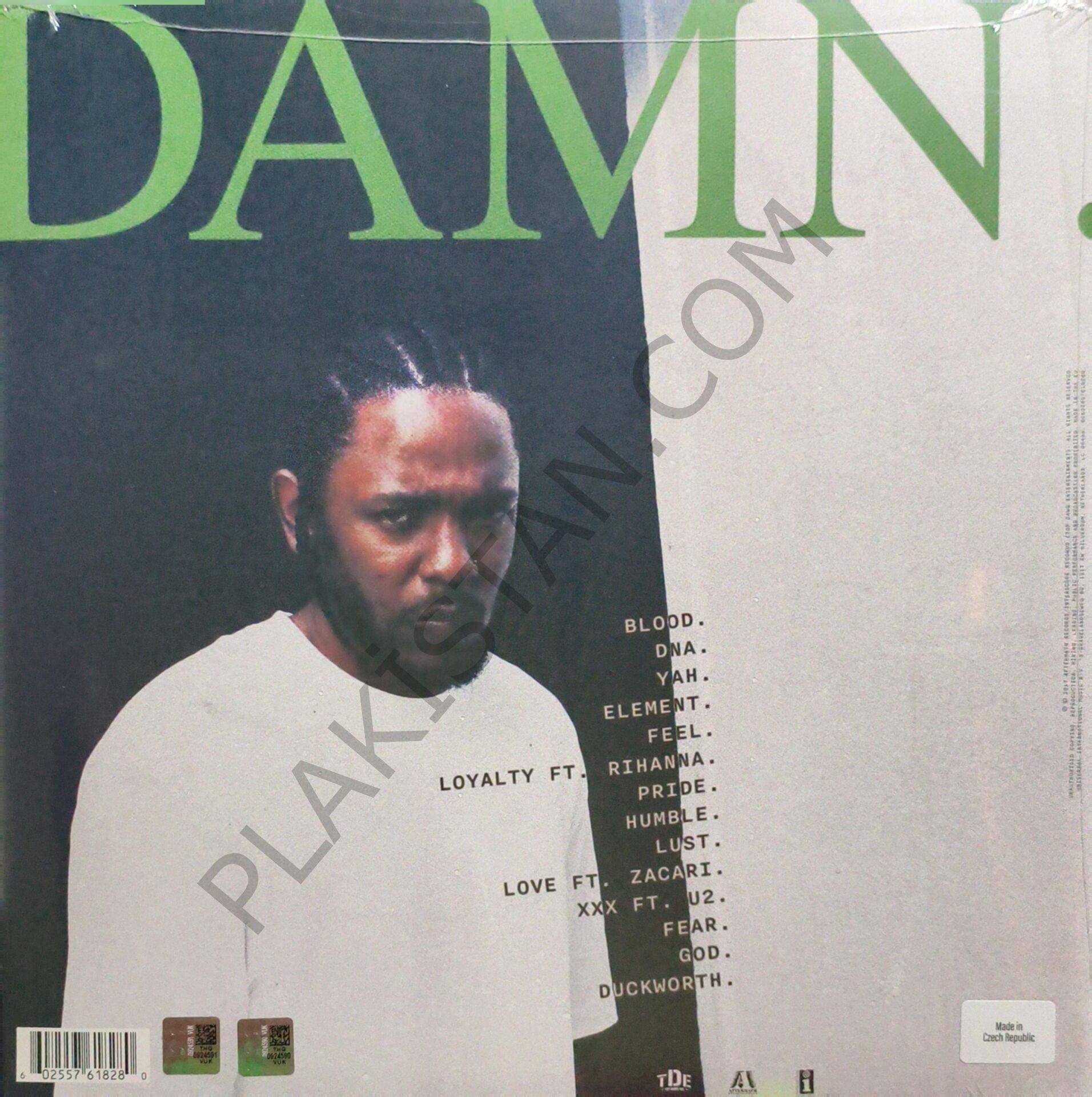 Kendrick Lamar – Damn LP PLAK | Plakistan