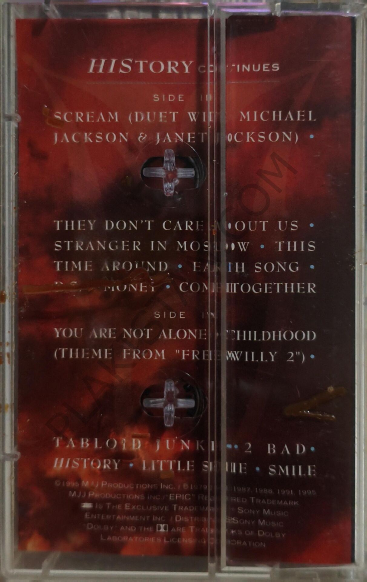 Michael Jackson history book 1 kaset | Plakistan