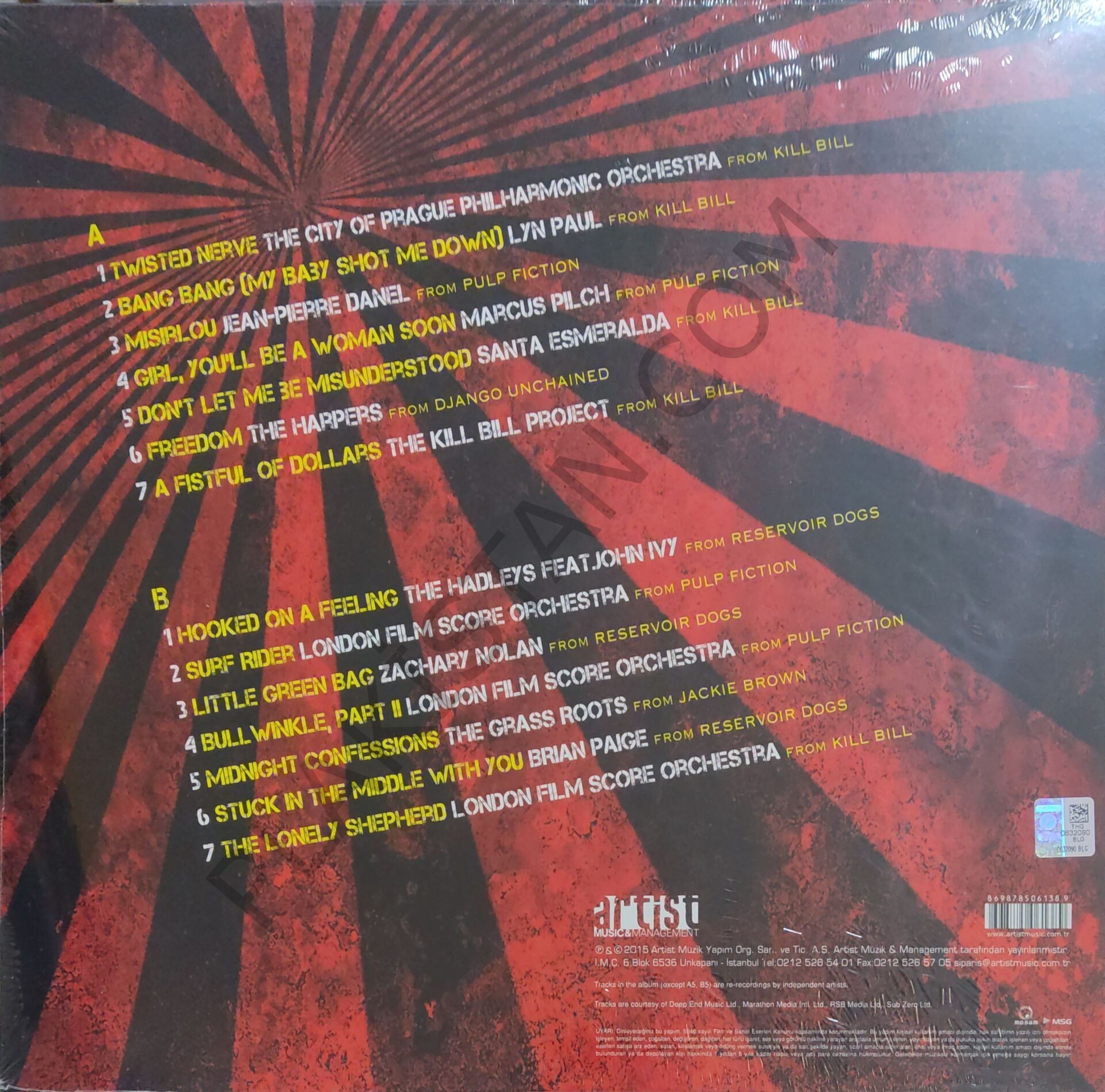 Tarantino -The Collection LP PLAK | Plakistan