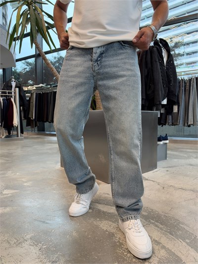 Açık Mavi Baggy Kot KP58