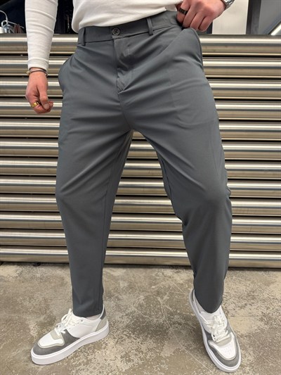 Antrasit Yeni Sezon Havuç Kesim Pantolon -S4030