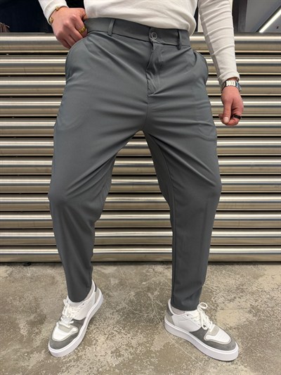 Antrasit Yeni Sezon Havuç Kesim Pantolon -S4030