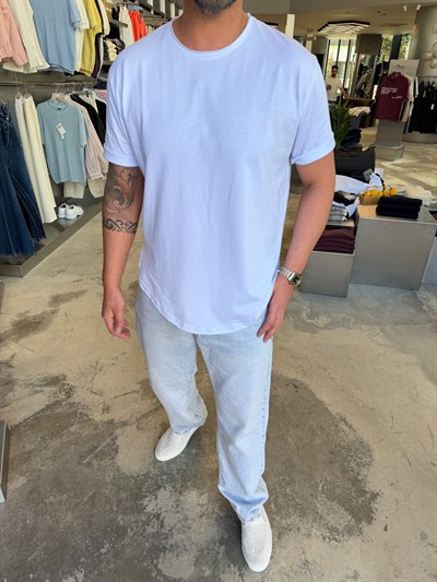 Beyaz Basic T-Shirt 