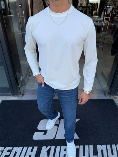 Beyaz NG İthal Cupra Sweat