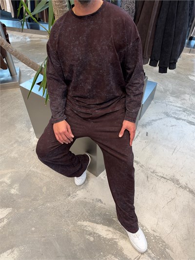 Bordo Yıkamalı Takım RS143