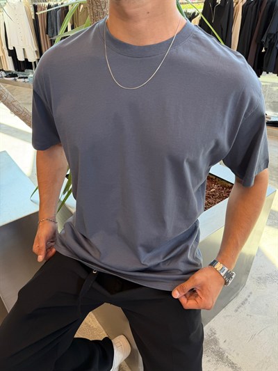 Füme Qawis Oversize Basic T-Shirt QW01