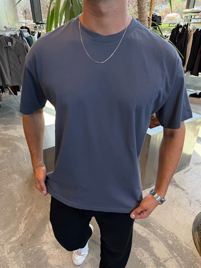 Füme Qawis Oversize Basic T-Shirt QW01