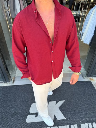 Gora Kumaş Oversize Gömlek 
