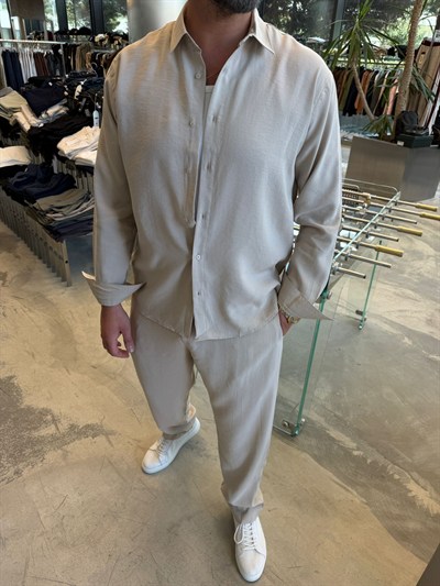 Krem MRK Modal Takım 