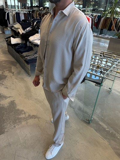 Krem MRK Modal Takım 