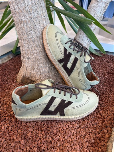 Haki LK Deri Ayakkabı 