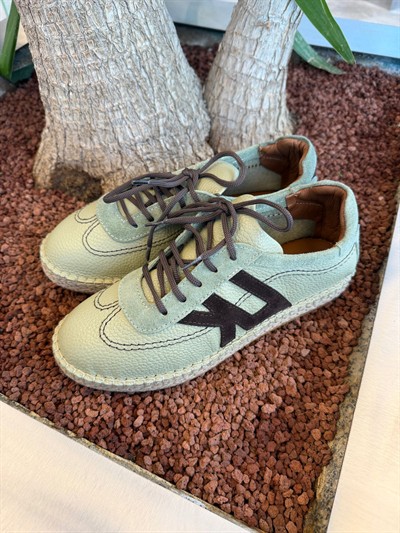 Haki LK Deri Ayakkabı 