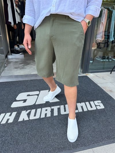 Haki NGR Modal Şort