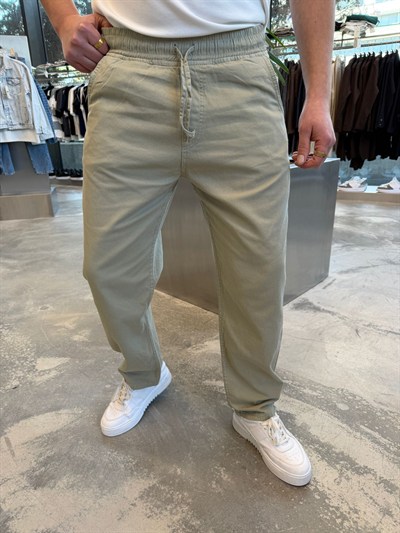 Haki Regular Kalıp Gabardin -W888