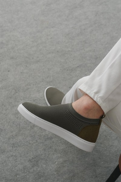 Haki Slip-On Ayakkabı