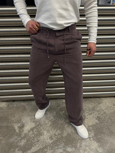 Kahverengi SPF Liosell Pantolon -4080