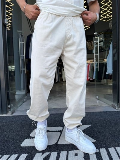Krem Stoper Paça İthal Gabardin -W5078