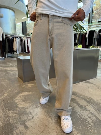 Krem Super Baggy Kot Pantolon WE4051