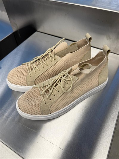 Krem Triko Ayakkabı